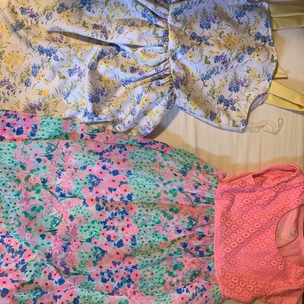 Lot of 2 Girls Easter Dress